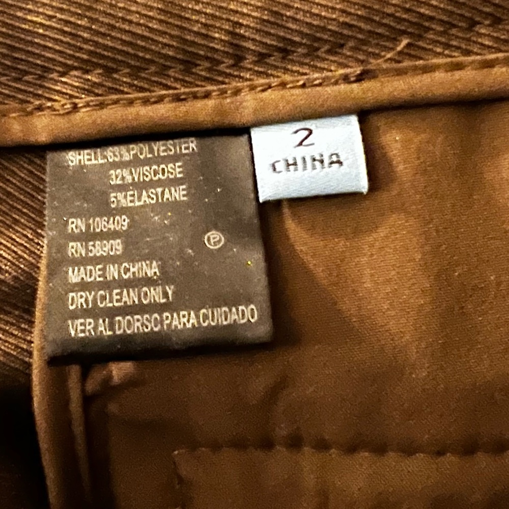Antonio Melani Brown Pants - Picture 2 of 3
